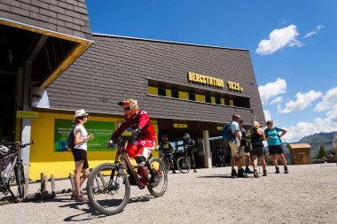 Bisiklet parkı 15 Ağustos 2017 'de Avusturya' nın Schladming kentinde başladı..