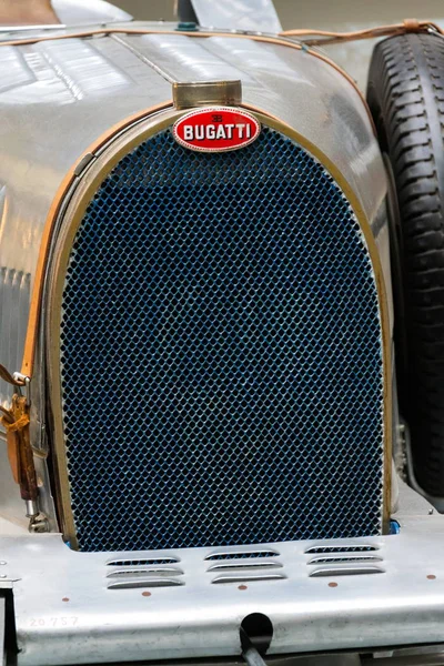 1931 yarış arabası Bugatti türü 51 premier ulusal teknik müze duruyor — Stok fotoğraf