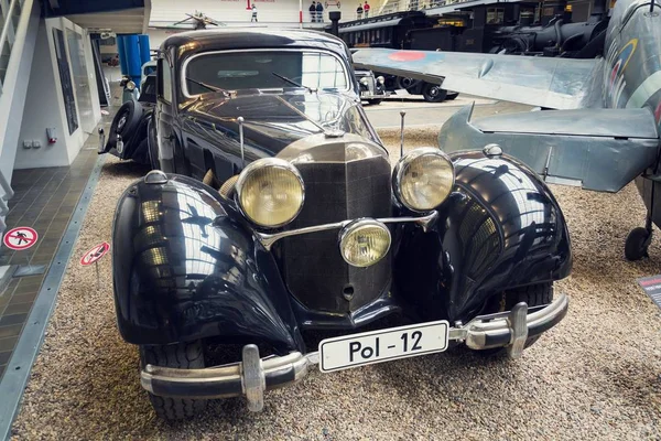 Prague República Checa Novembro Mercedes Benz 540 Carro 1939 Usado — Fotografia de Stock