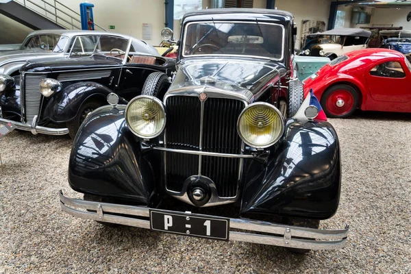 Prague República Checa Novembro Carro Tatra Ano 1935 Fica Museu — Fotografia de Stock