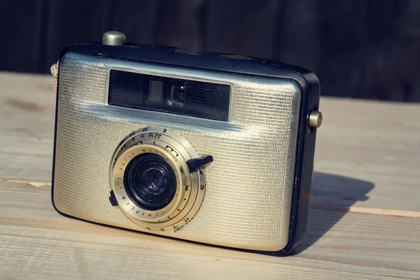 Penti Old Vintage Golden Camera East German Camera Maker Welta — Stock Photo, Image