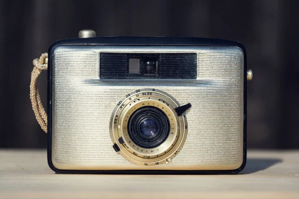 Penti Oude Vintage Gouden Camera Uit Oost Duitse Camera Maker — Stockfoto