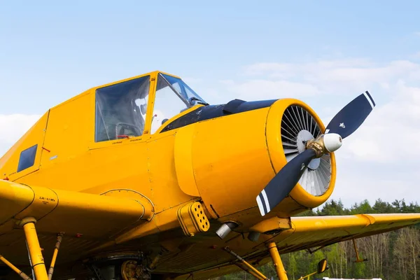 Plasy Tsjechië April Zlin Cmelak Tsjechische Landbouw Vliegtuig Gebruikt Als — Stockfoto