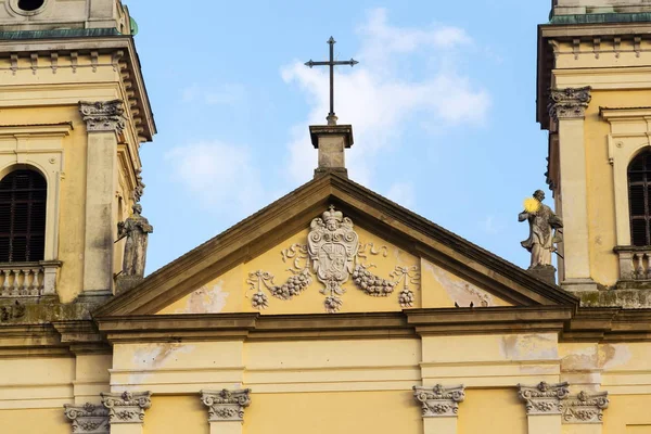Iglesia Parroquial Barroca Asunción Virgen María Valtice Moravia República Checa —  Fotos de Stock