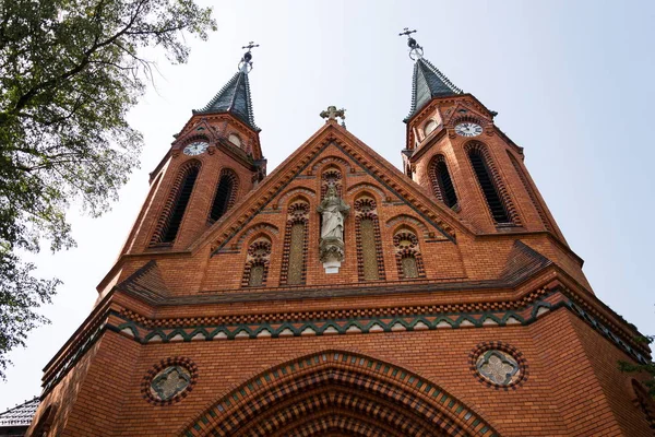 Farní Kostel Navštívení Panny Marie Poštorná Břeclav Morava Česko — Stock fotografie