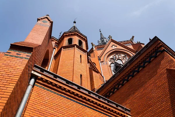 Chiesa Parrocchiale Della Visitazione Della Vergine Maria Postorna Breclav Moravia — Foto Stock