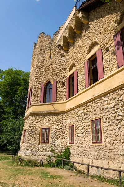 Ruïnes Van Het Kasteel Van Johns Lednice Tsjechië Lednice Valtice — Stockfoto