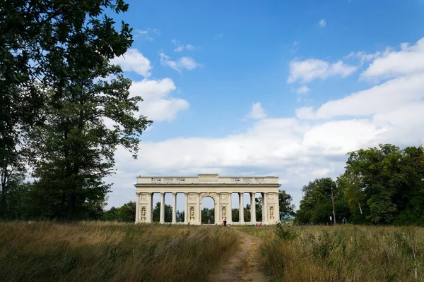 Colonnade Reistna Romántica Glorieta Clasicista Zona Paisaje Cultural Lednice Valtice — Foto de Stock