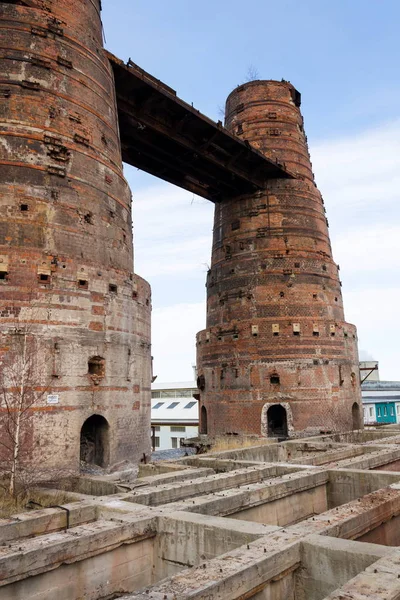 Lime Kilns Kladno Czech Republic National Cultural Monument — Stock Photo, Image