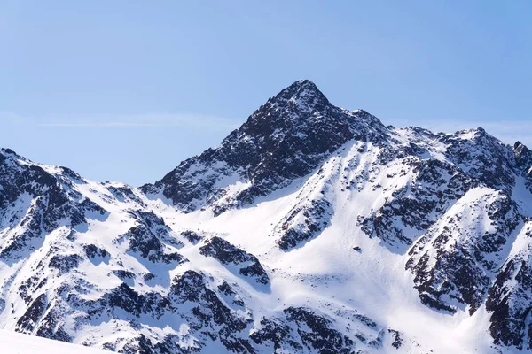 Karlı Dağlarda Kayak Merkezinde Jakob Defereggen Vadisi Avusturya — Stok fotoğraf