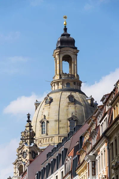 Dome Lutheran Church Dresden Frauenkirche Church Our Lady Dresden Germany — Stock Photo, Image