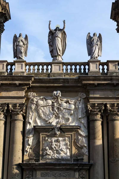 Monumento Cultural Tumba Dietrichstein Con Iglesia Anne Mikulov Moravia República — Foto de Stock