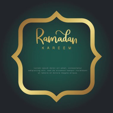 Ramazan lüks tema ve afişler, afişler, sosyal medya satış tapınakları vs. için uygun zarif bir arkaplan.