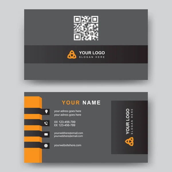 Creative Elegant Modern Vector Business Card Templates — Stock Vector