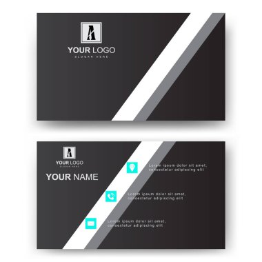 Yaratıcı ve zarif Modern Vektör İş Kartı Şablonları