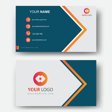 Yaratıcı ve zarif Modern Vektör İş Kartı Şablonları