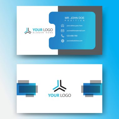 Yaratıcı ve zarif Modern Vektör İş Kartı Şablonları