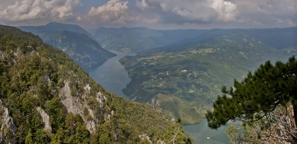 Kanyon nehir Drina — Stok fotoğraf
