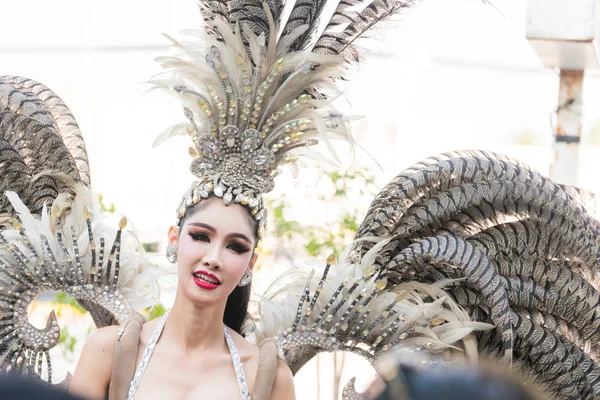 Phuket, Tayland - 30 Ocak 2018 Transseksüel Dansçı Clo — Stok fotoğraf