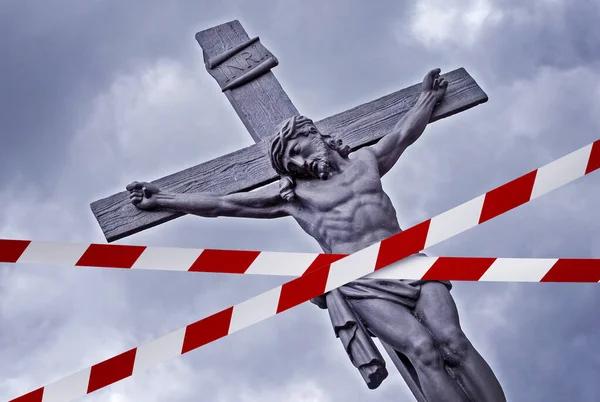十字架刑によるイエス キリストの死の禁止と制限 — ストック写真