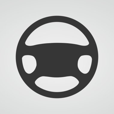 Direksiyon ikonu. vektör illüstrasyonu.