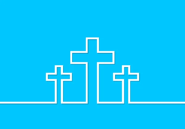 Крест значок. векторная иллюстрация — стоковый вектор