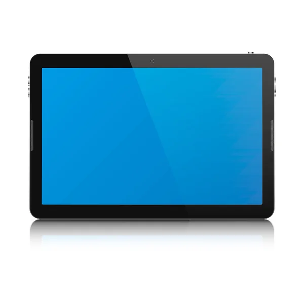 Tablet PC geïsoleerd. Vectorillustratie. — Stockvector