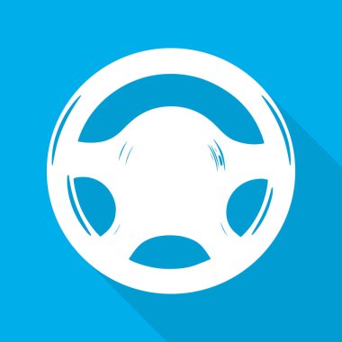 Direksiyon ikonu. vektör illüstrasyonu.