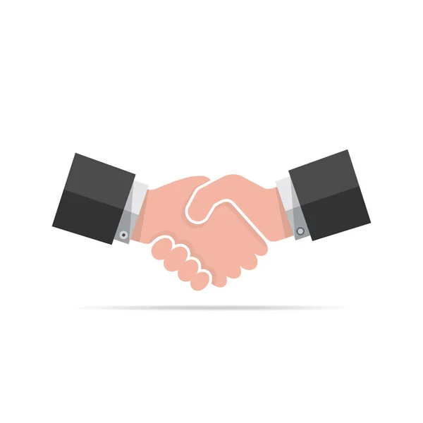 Handshake icon. Vector illustration. — Stock Vector