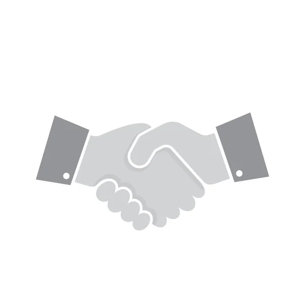 Handshake icon. Vector illustration. — Stock Vector