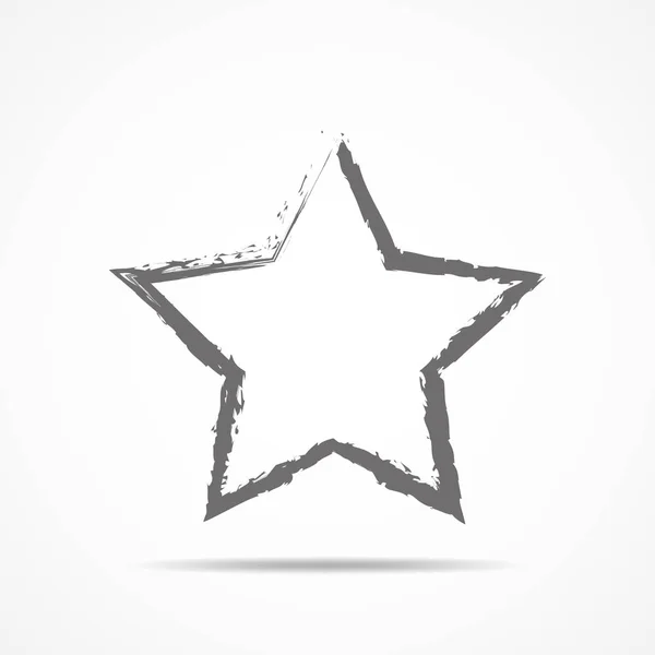 Icône étoile. illustration vectorielle. — Image vectorielle
