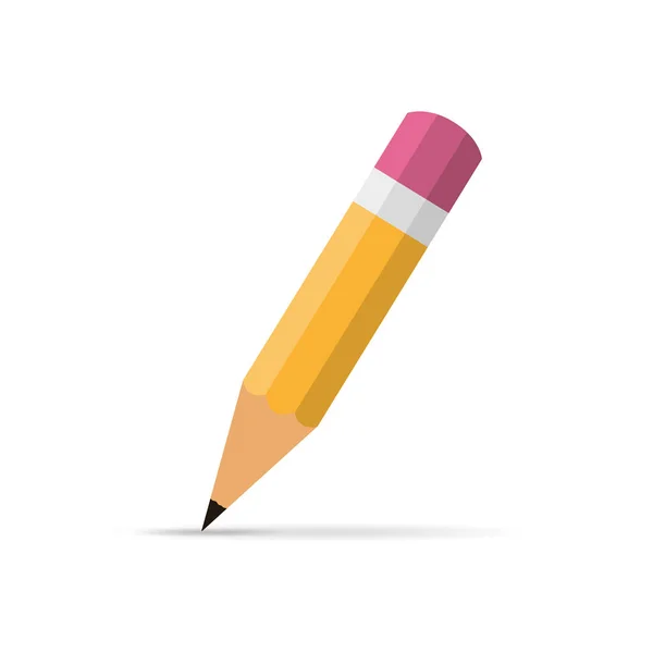 Bleistift-Symbol. Vektorillustration — Stockvektor