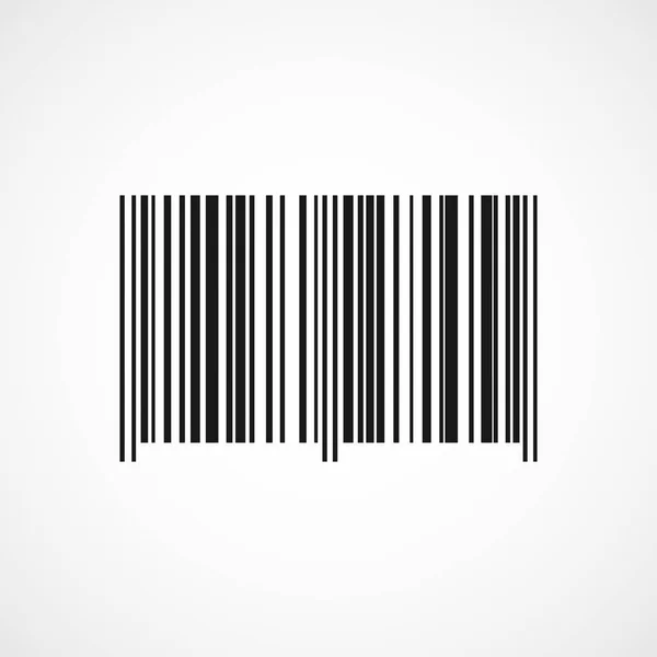 Barcode icoon. vectorillustratie. — Stockvector