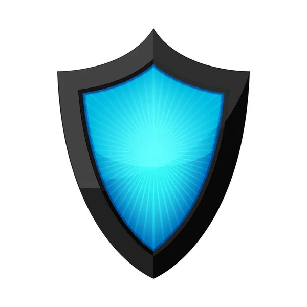 Shield icon. Vector illustration. — Stock Vector