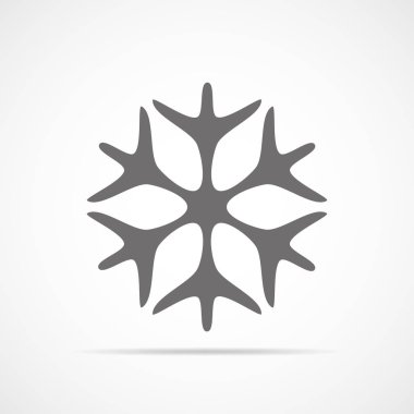 Satürn gezegeni simgesi. Vektör çizim