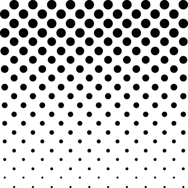 Svarta och vita prickar bakgrund i halvton design. Vektorillustration. — Stock vektor