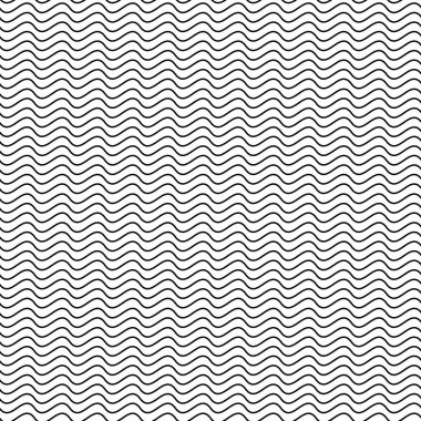 Dalgalar ile soyut desen. Vektör çizim.