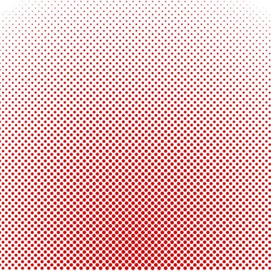 Kırmızı noktalı resim arka plan. Vektör çizim.