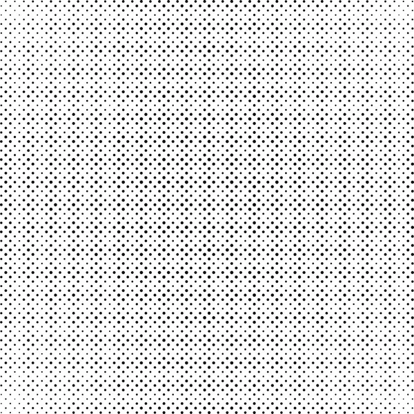Svarta och vita prickar bakgrund i halvton design. Vektorillustration. — Stock vektor