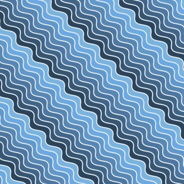 Dalgalar ile soyut desen. Vektör çizim.