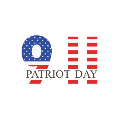 11 Eylül Yurtseverlik gün. Vektör çizim.