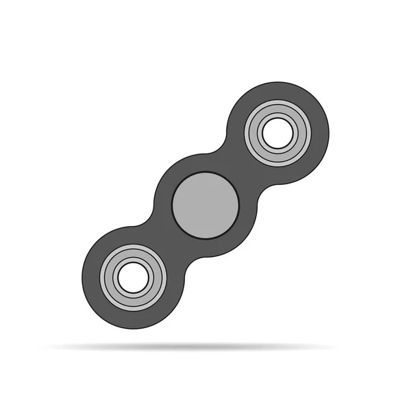 Spinner handje. Vectorillustratie. — Stockvector