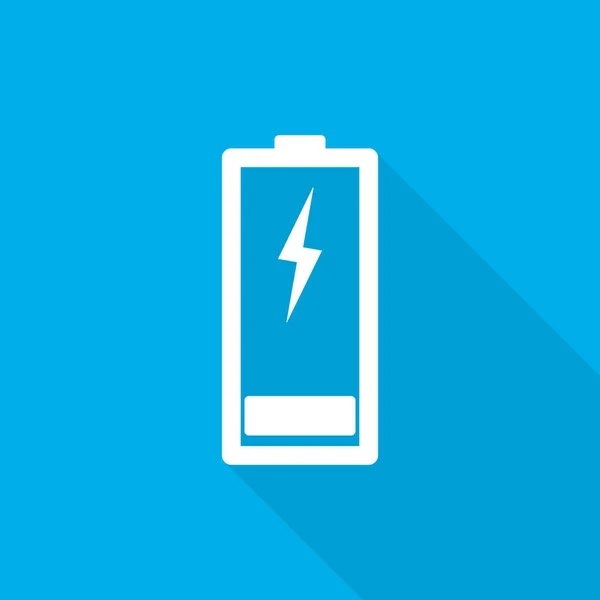 Charging battery icon. Vector Illustration — Stock Vector
