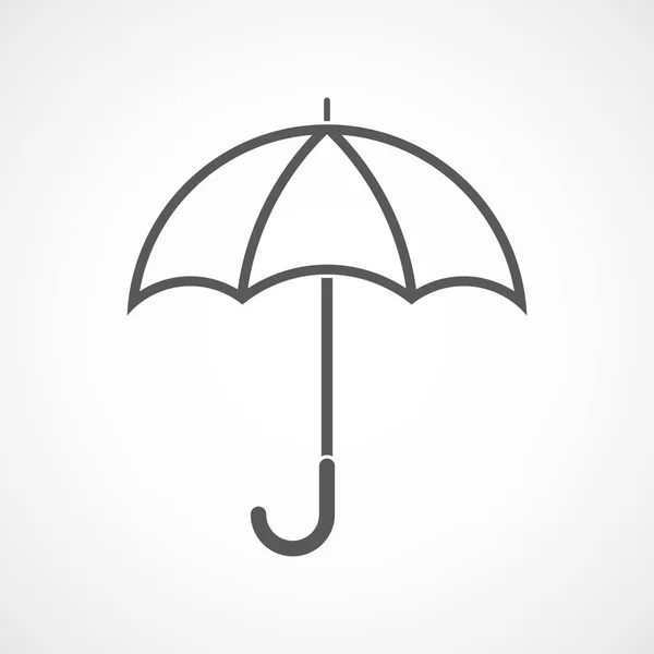 Ícone de guarda-chuva. Vetor . — Vetor de Stock