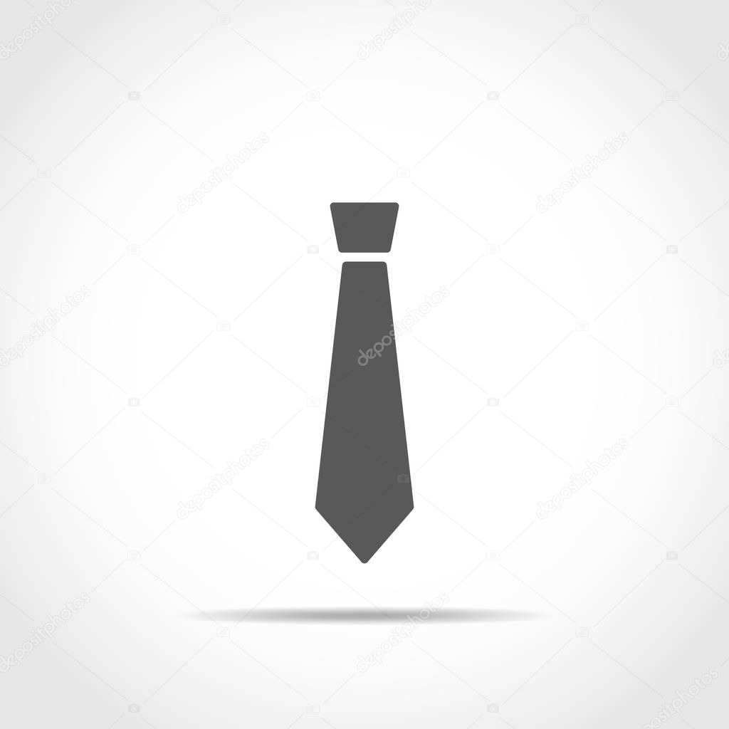 Tie icon. Vector illustration