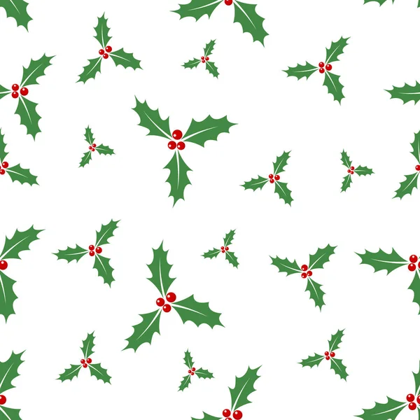 Бесшовный рождественский фон. Векторная иллюстрация . — стоковый вектор