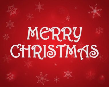 Tebrik Merry Noel kartı. Vektör çizim
