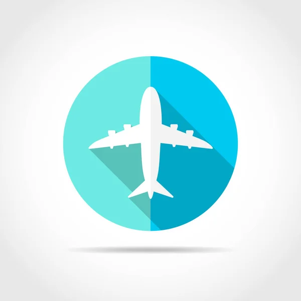 Aircraft icon. Vector illustration. — Stock Vector