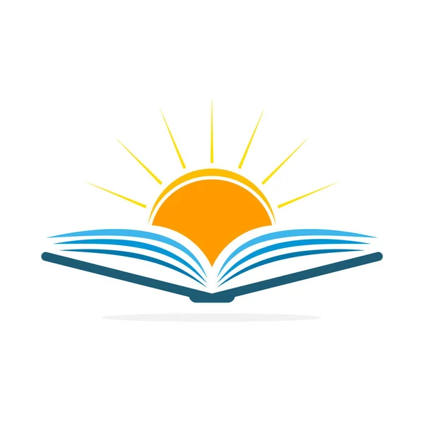 Kitap Simgesi. Vektör İllüstrasyonu