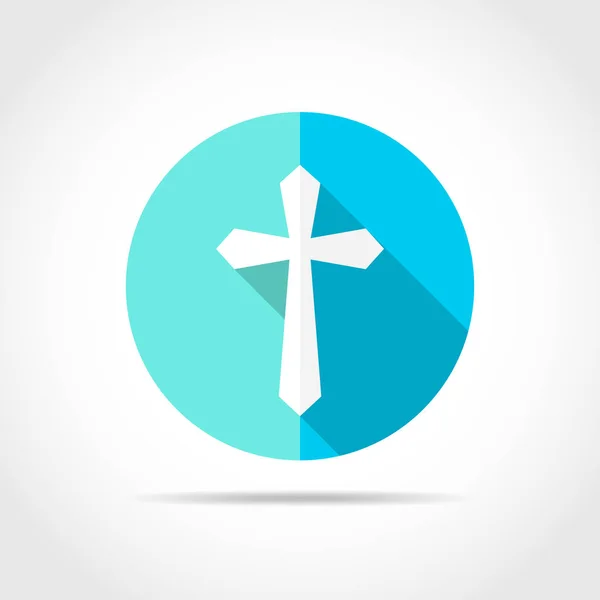 Christian cross. Vector illustration. — Stock Vector
